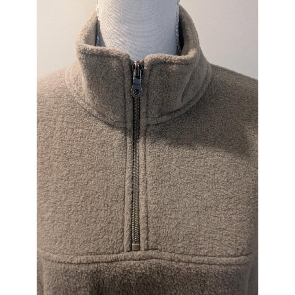 Men's Croft & Barrow Arctic Fleece 1/4 Quarter Zip Pullover Sweater Size Large - Picture 4 of 9